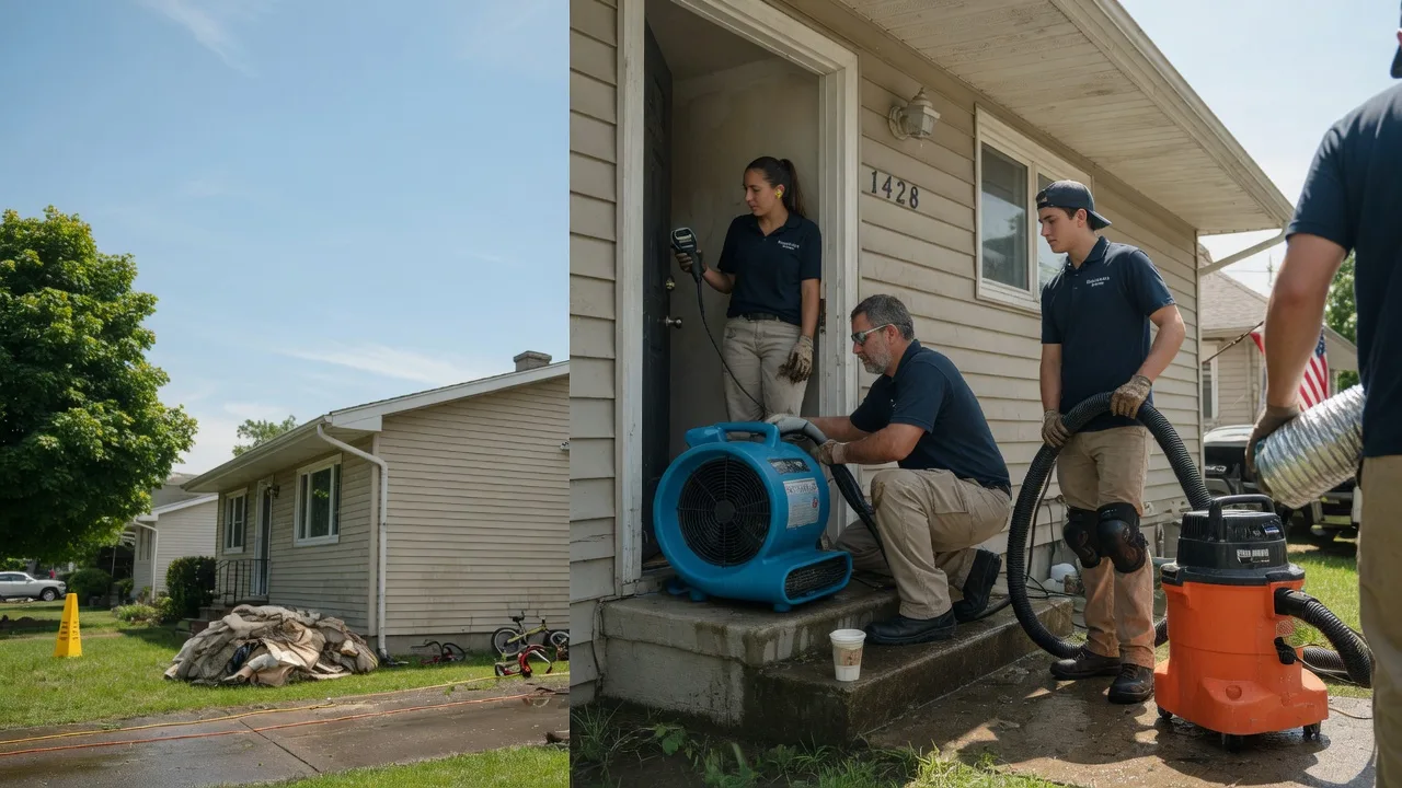 Water Damage Restoration in West Mansfield, OH near me
